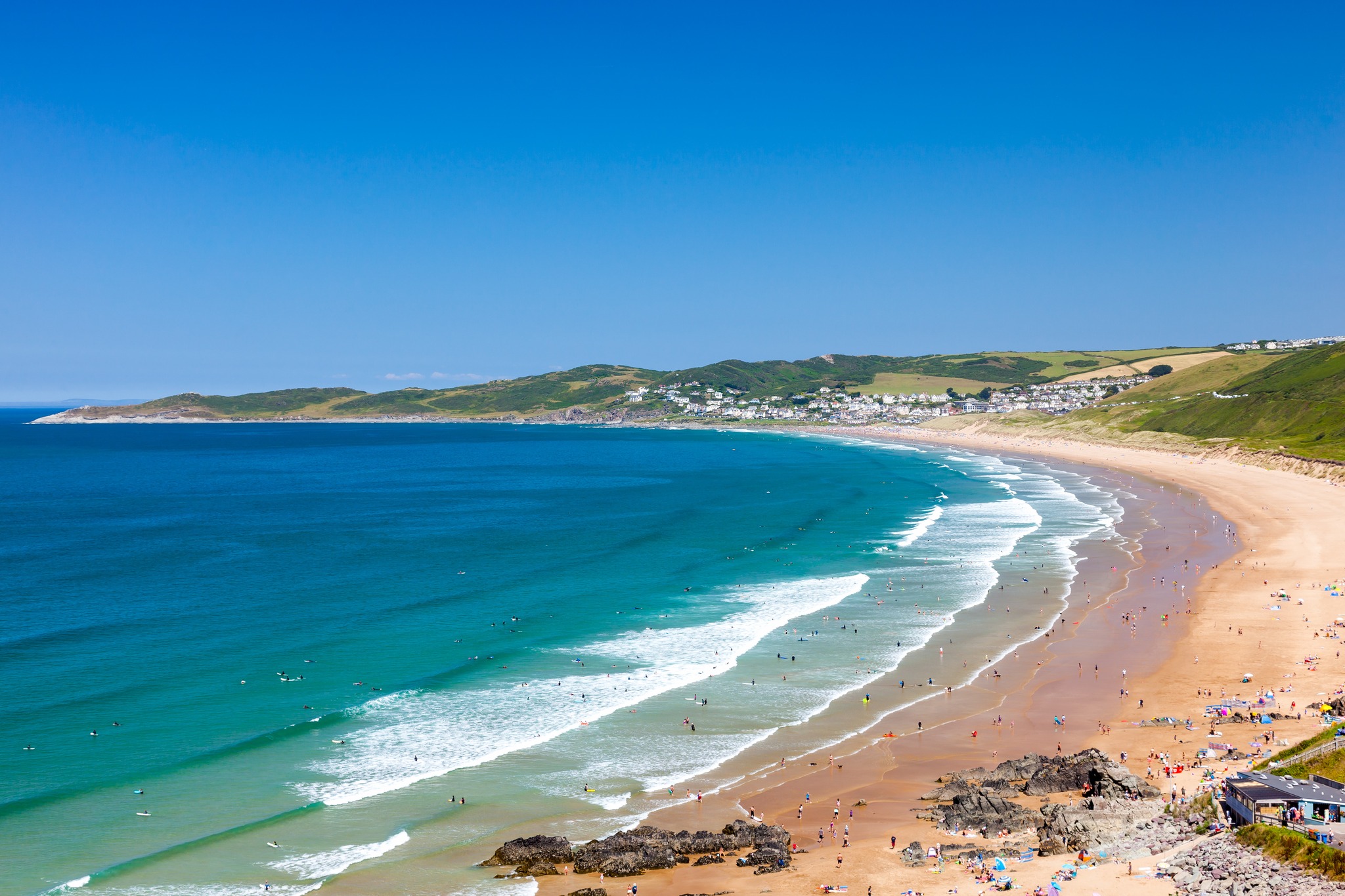 Woolacombe Beach Is The Best Beach Woolacombe Mortehoe Tourist